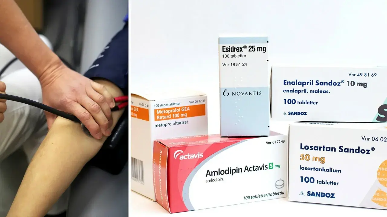 Blodtrycksmätning och mediciner som Enalapril Sandoz. Lär dig mer om enalapril biverkningar och andra läkemedel.