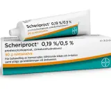 Scheriproct rektalsalva 30 g, för behandling av hemorrojder, klåda och irritation. Denna salva, liknande Xyloproct, lindrar obehag.