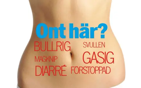 Ont här? Bullrig, svullen, gasig mage med magknip, diarré och förstoppning.